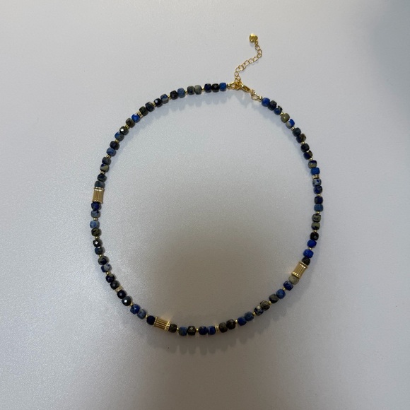 Jewelry - 659 Aquamarine Stone Necklace Quartz Pendant